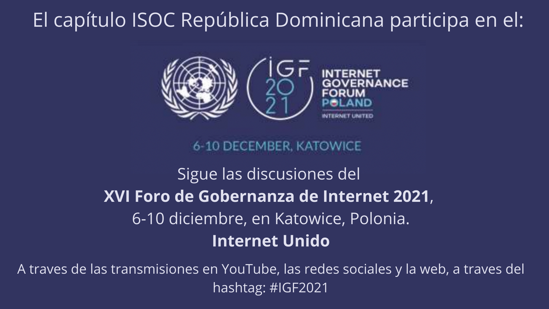 IGF 2021 - Internet Unido